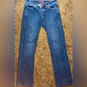 Dark Blue Low Rise Jeans